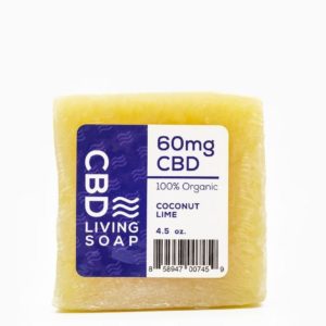 CBD Living Soap Coconut Lime