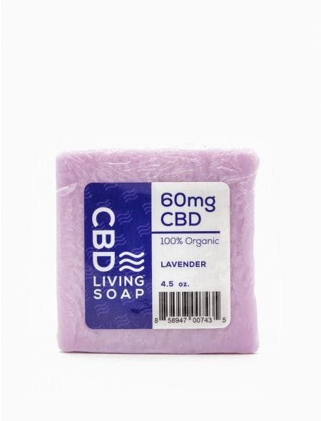 CBD Living Soap - Lavender 60mg