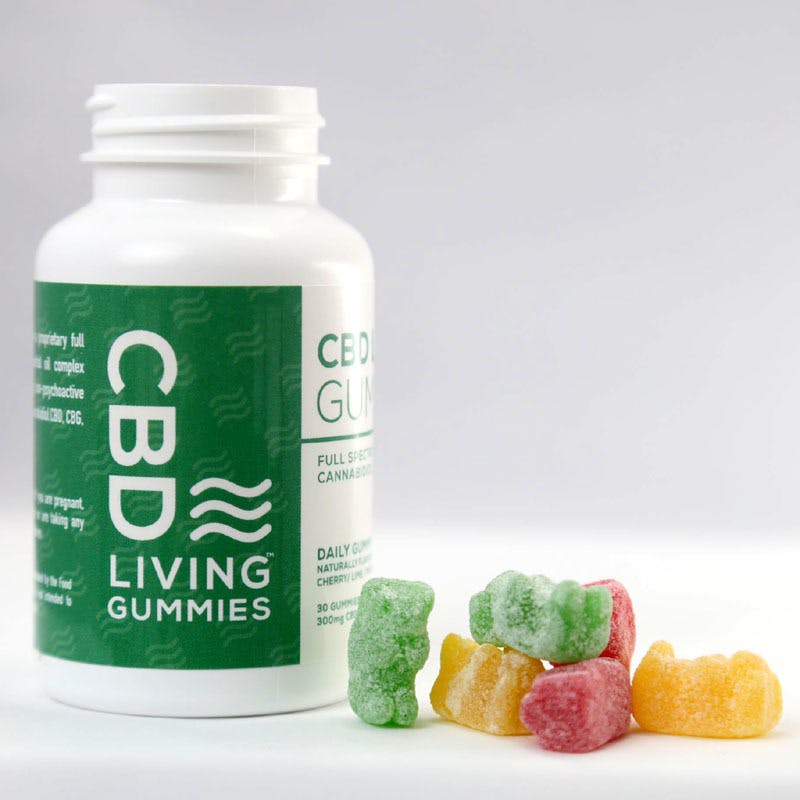 CBD Living Sour Gummies - 300mg
