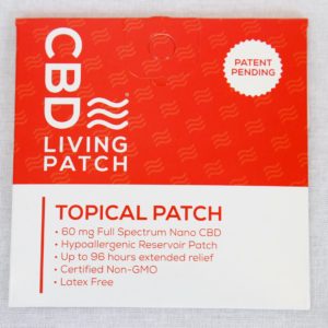 CBD Living Topical Patch 60 mg