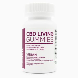 CBD Living Vegan Gummies 300mg
