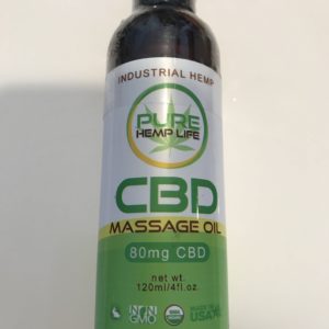 Cbd massage oil 80mg