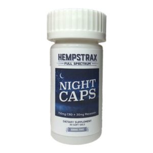 CBD Night Caps - 30 (Hempstrax)