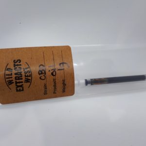 CBD Oil Syringe by Wild West Extracts