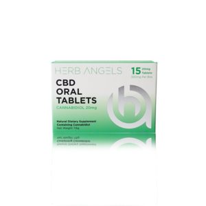 CBD Oral Tablets 15 x 20mg CBD