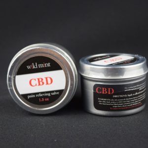 CBD Pain Relieving Salve 1.5oz - Wild Mint