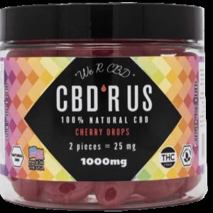 CBD R US - Cherry Drops 1,000mg