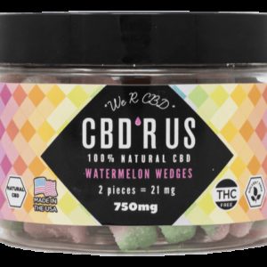 CBD R US - Watermelon Wedges 750mg