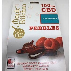CBD Raspberry Pebbles 10-Pack 100mg