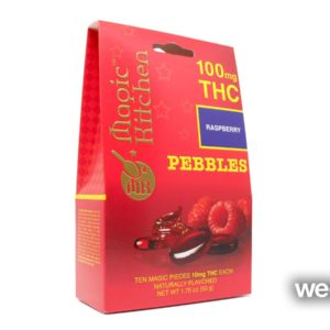 CBD Raspberry Pebbles 100mg - Magic Kitchen