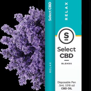 CBD Relax Lavender Disposable 47.80%CBD (SELECT)