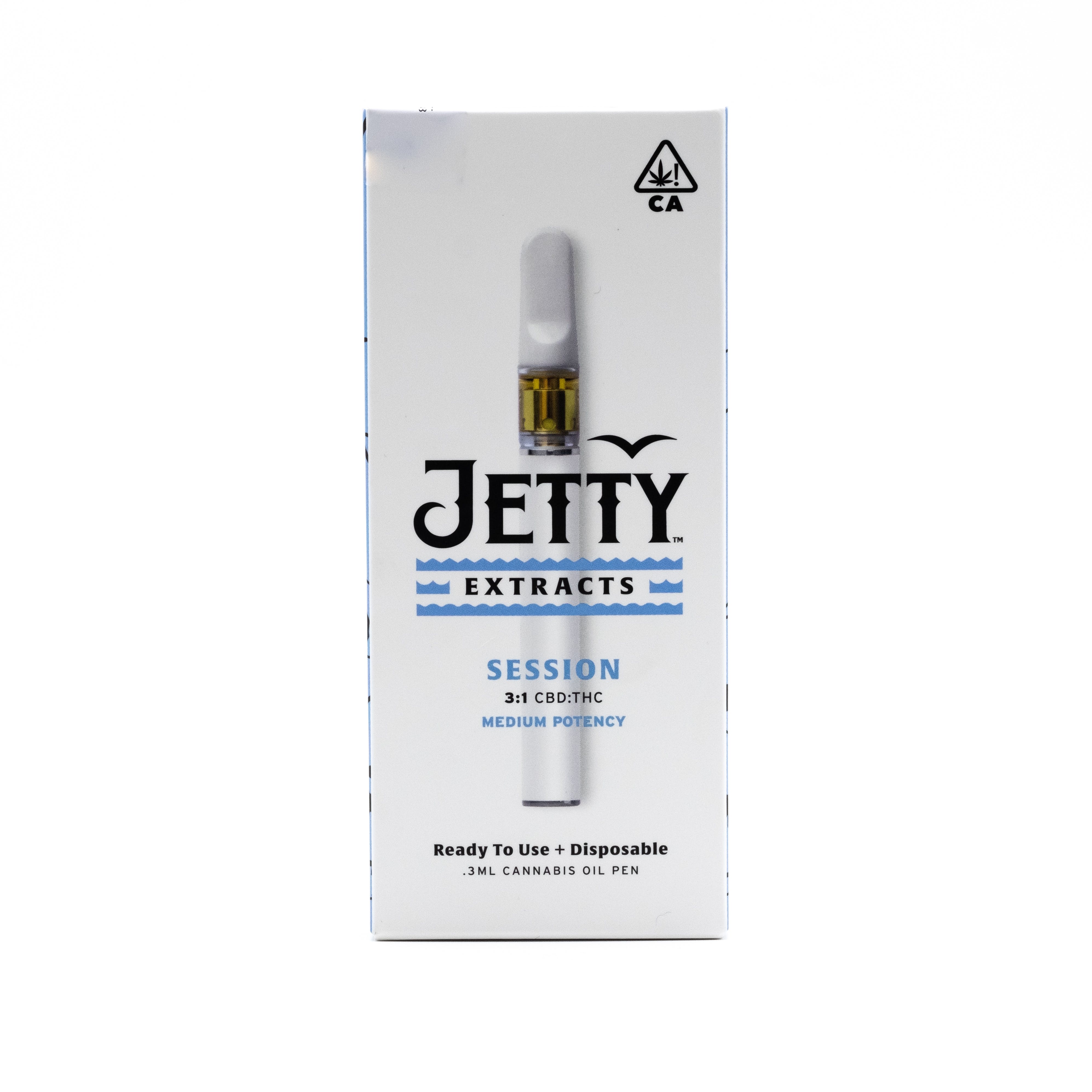 CBD Session Disposable Vape Pen (.3g) - Jetty Extracts