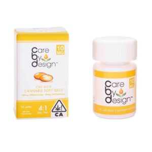 CBD Soft Gels 4:1 CBD/THC - 10 Soft Gels