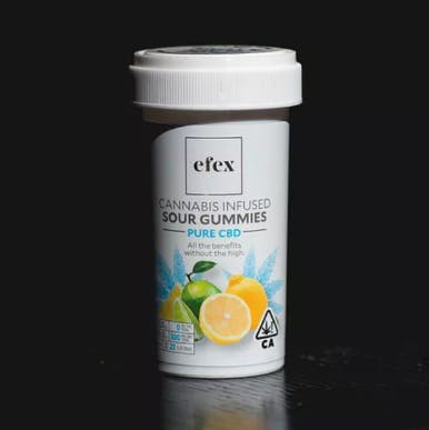 CBD Sour Gummies - Efex Oils