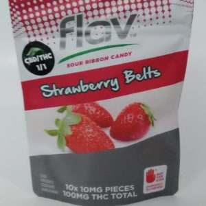 CBD Strawberry Belts 100mg by Phat Panda