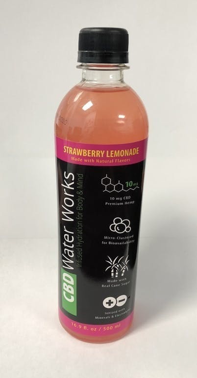CBD Water Works Strawberry Lemonade