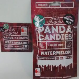 CBD Watermelon Panda Candies 10mg by Phat Panda