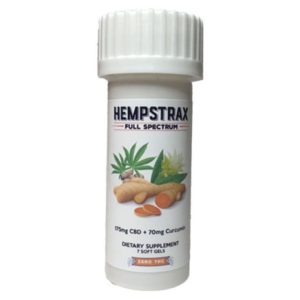 CBD/Curcumin Caps - 7 (Hempstrax)