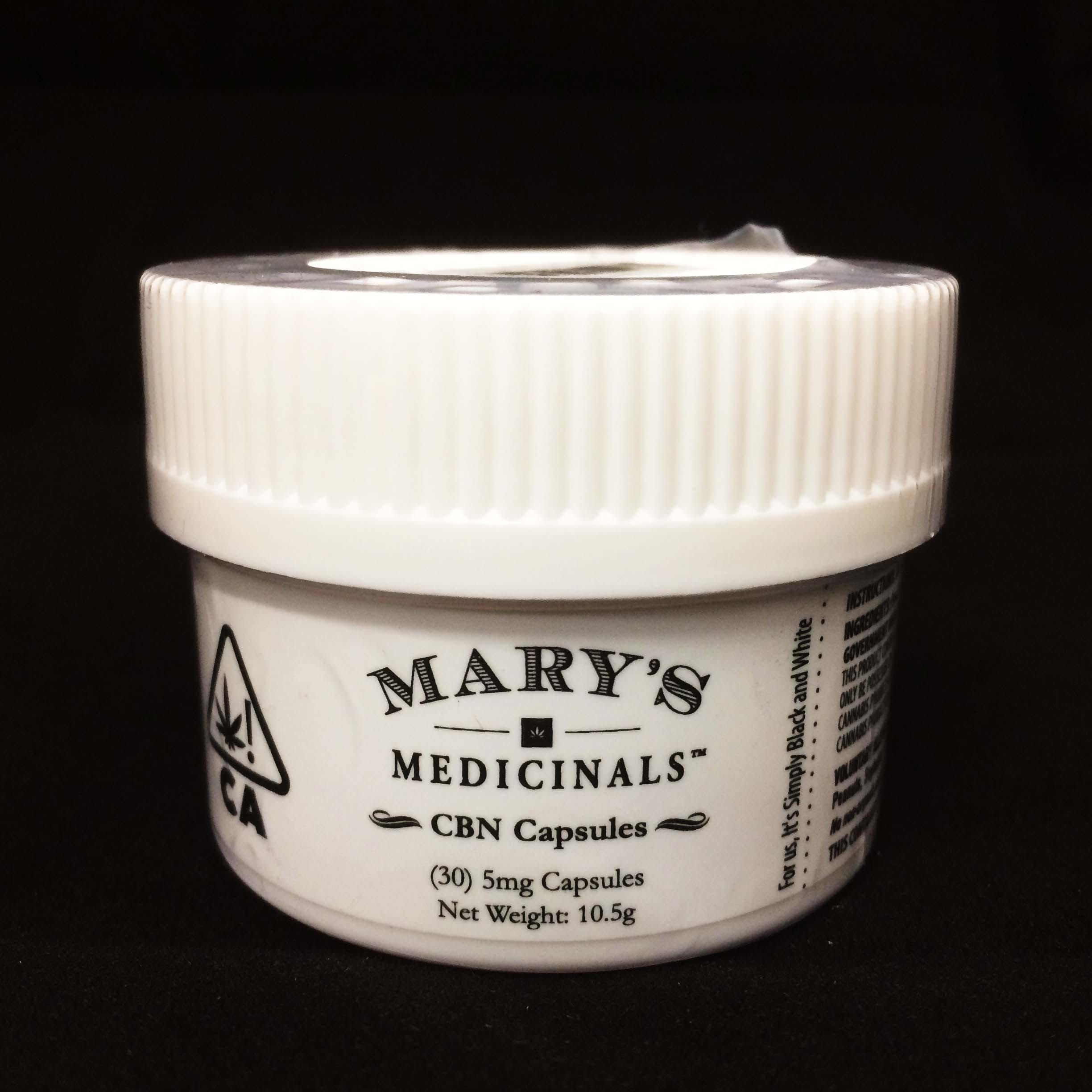 CBN Capsules 30ct. by Mary's Medicinals