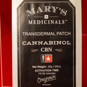 CBN Transdermal Patches by Mary's Medicinals