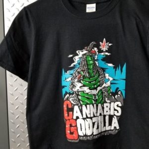 CG Cannabis Godzilla Shirt