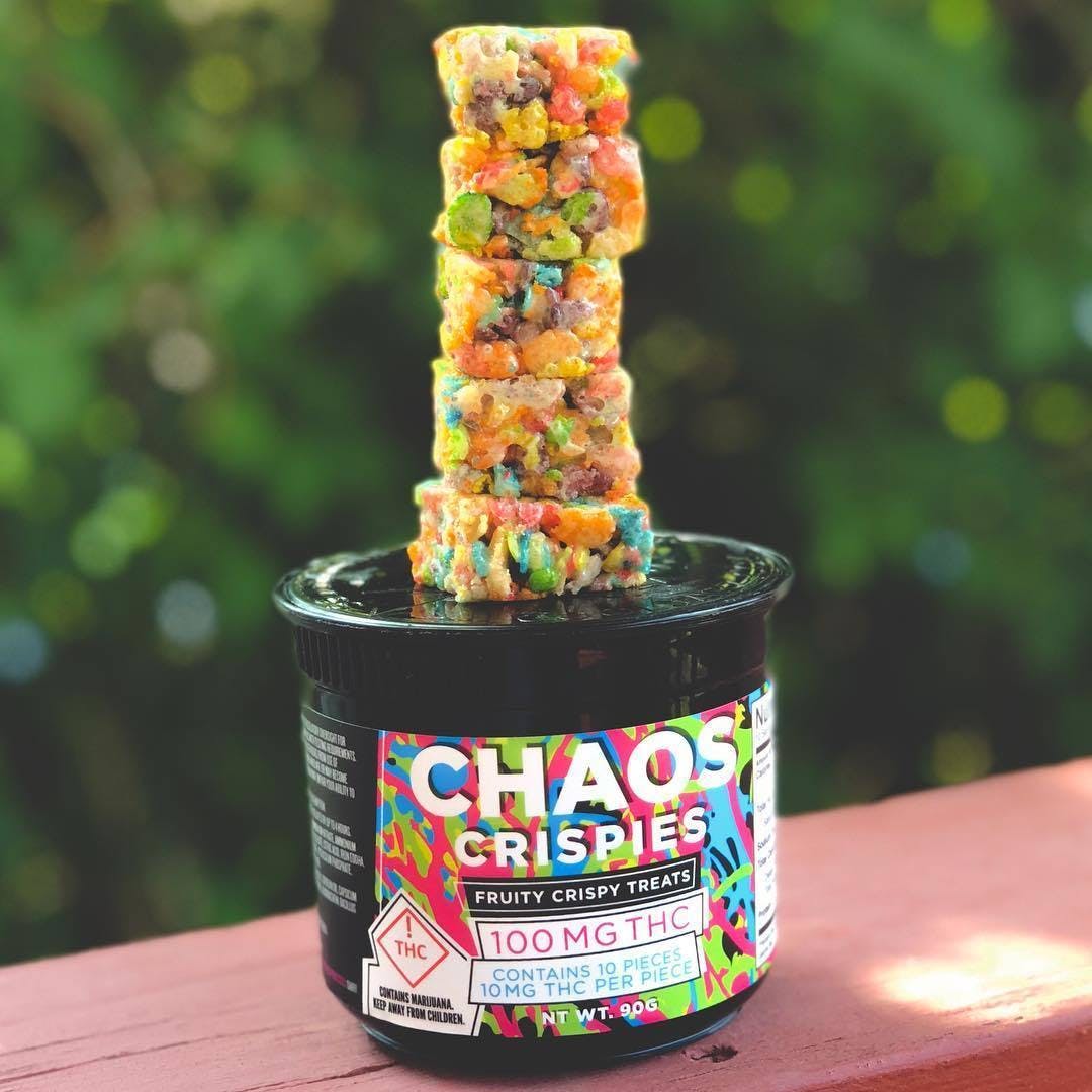 Chaos Crispies - Fruity Crispy Treats - 100mg