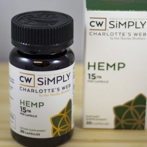 Charlotte's Web: 15mg Hemp Capsules