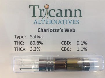 Charlotte's Web vape cartridge
