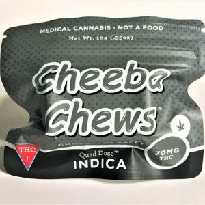 CHEBBA CHEW : 70 MG THC (Indica)