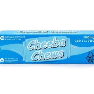 Cheeba Chew 100mg 1:1 THC:CBD
