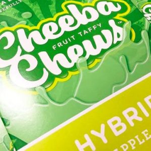 Cheeba Chew 100mg Hybrid Sour Apple Taffy