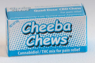 Cheeba Chew 1:1 THC/CBD 100mg