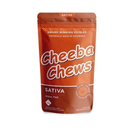 Cheeba Chew - Chocolate Taffy Sativa 100mg