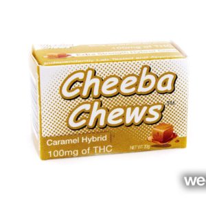 Cheeba Chew Hybrid Caramel Taffy, 100mg
