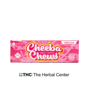 Cheeba Chew Strawberry Indica Chew 100mg