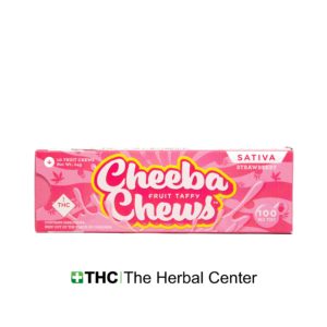 Cheeba Chew Strawberry Sativa Chew 100mg