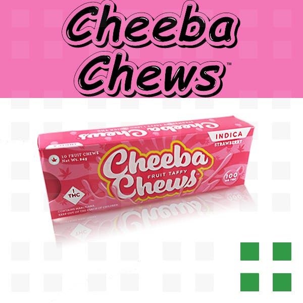 Cheeba Chew | Strawberry Taffy (S) | 100mg
