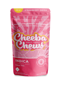 Cheeba Chews 10-Pack Strawberry Indica 100mg