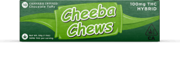 Cheeba Chews 100mg Hybrid Chocolate Taffy