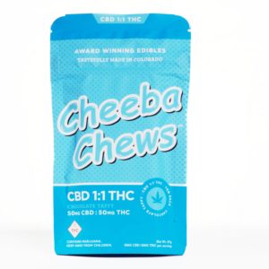 Cheeba Chews - 1:1 THC/CBD 50MG