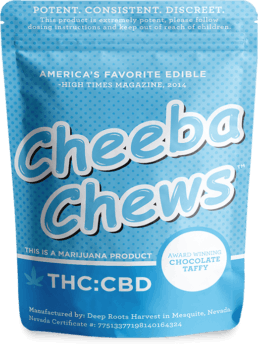 Cheeba Chews: 50mg THC 20mg CBD