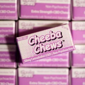 Cheeba Chews 80 mg CBD