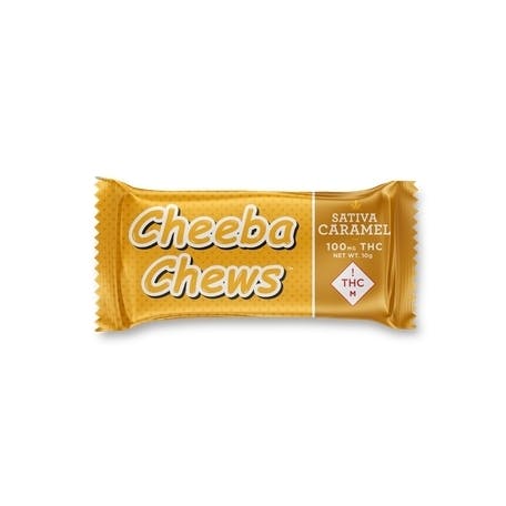 Cheeba Chews - Caramel 100mg (Sativa)