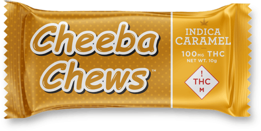 Cheeba Chews Caramel (Indica) 100 mg