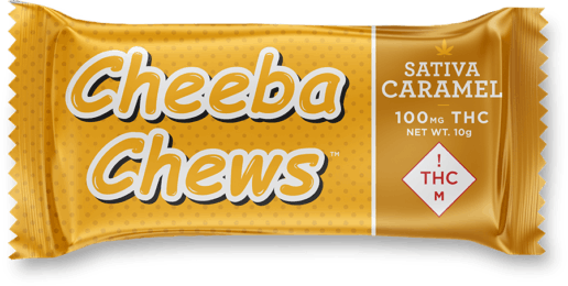 Cheeba Chews Caramel (Sativa) 100 mg