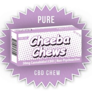 Cheeba Chews - CBD Chocolate Taffy 100mg