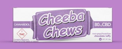 Cheeba Chews CC Brands LLC CBD Chocolate Taffy