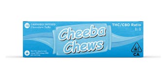 Cheeba Chews - Chocolate Taffy 1:1 THC:CBD