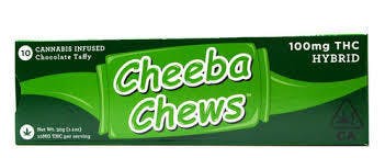 Cheeba Chews- Chocolate Taffy Hybrid 100mg