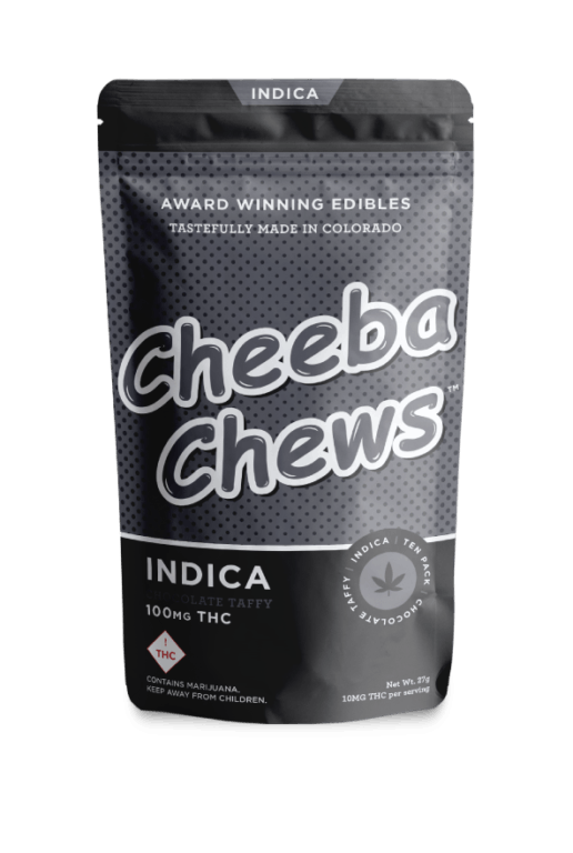 Cheeba Chews- Chocolate Taffy Indica 100mg